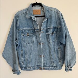 Classic Arizona Blue Denim Trucker Jacket men’s small